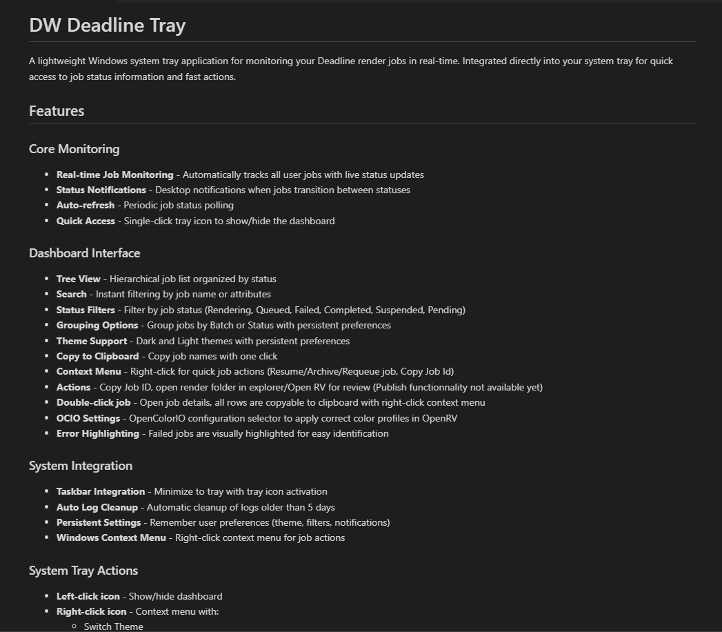 Documentation